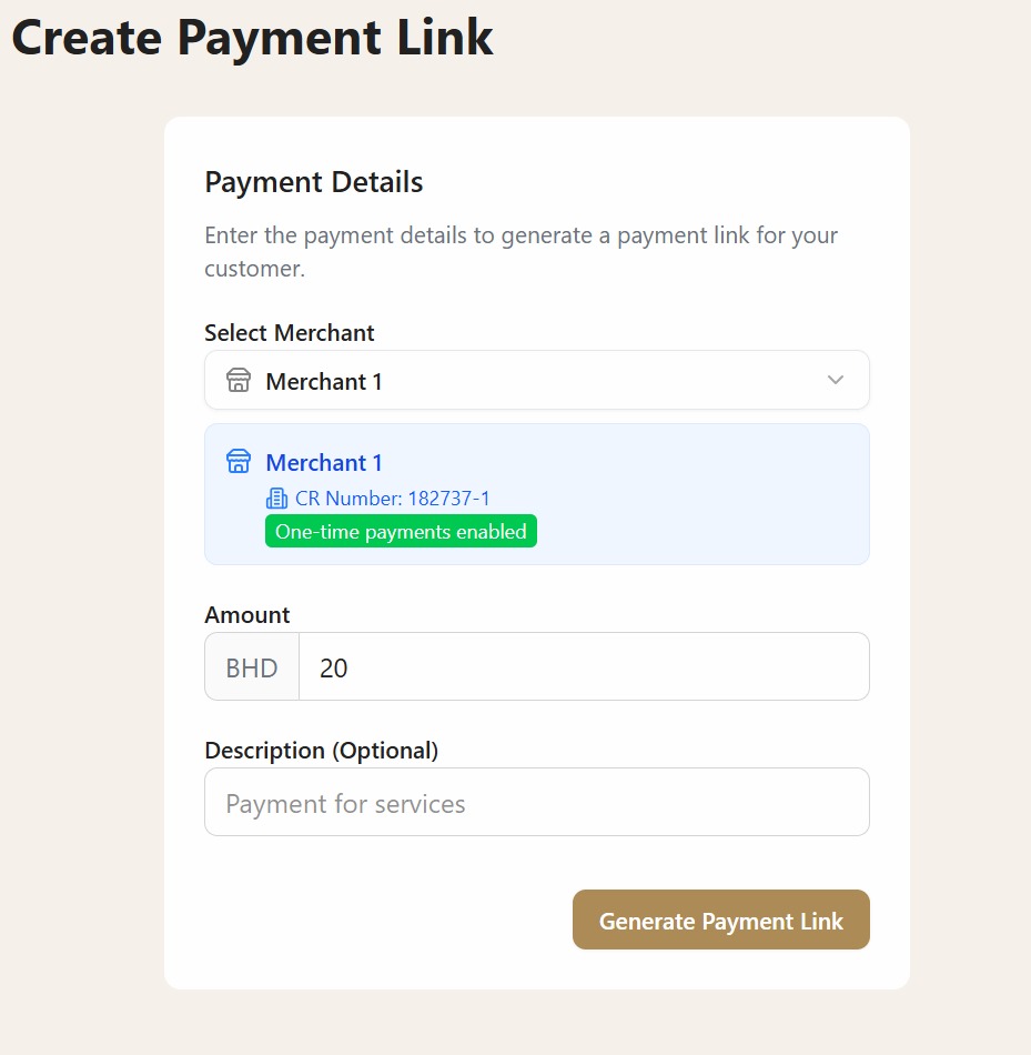 Step 2: Enter Details