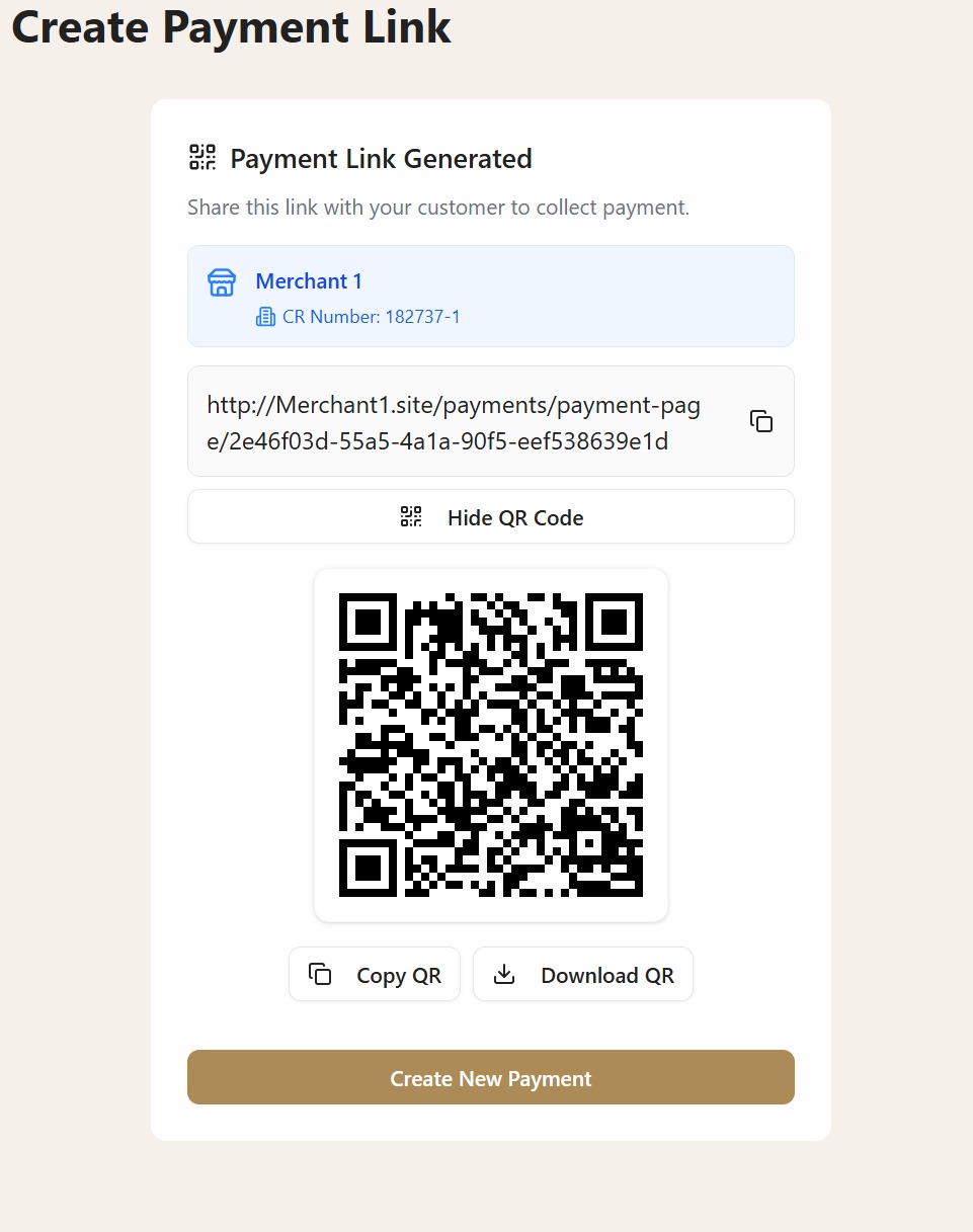 Step 3: Generated QR Code