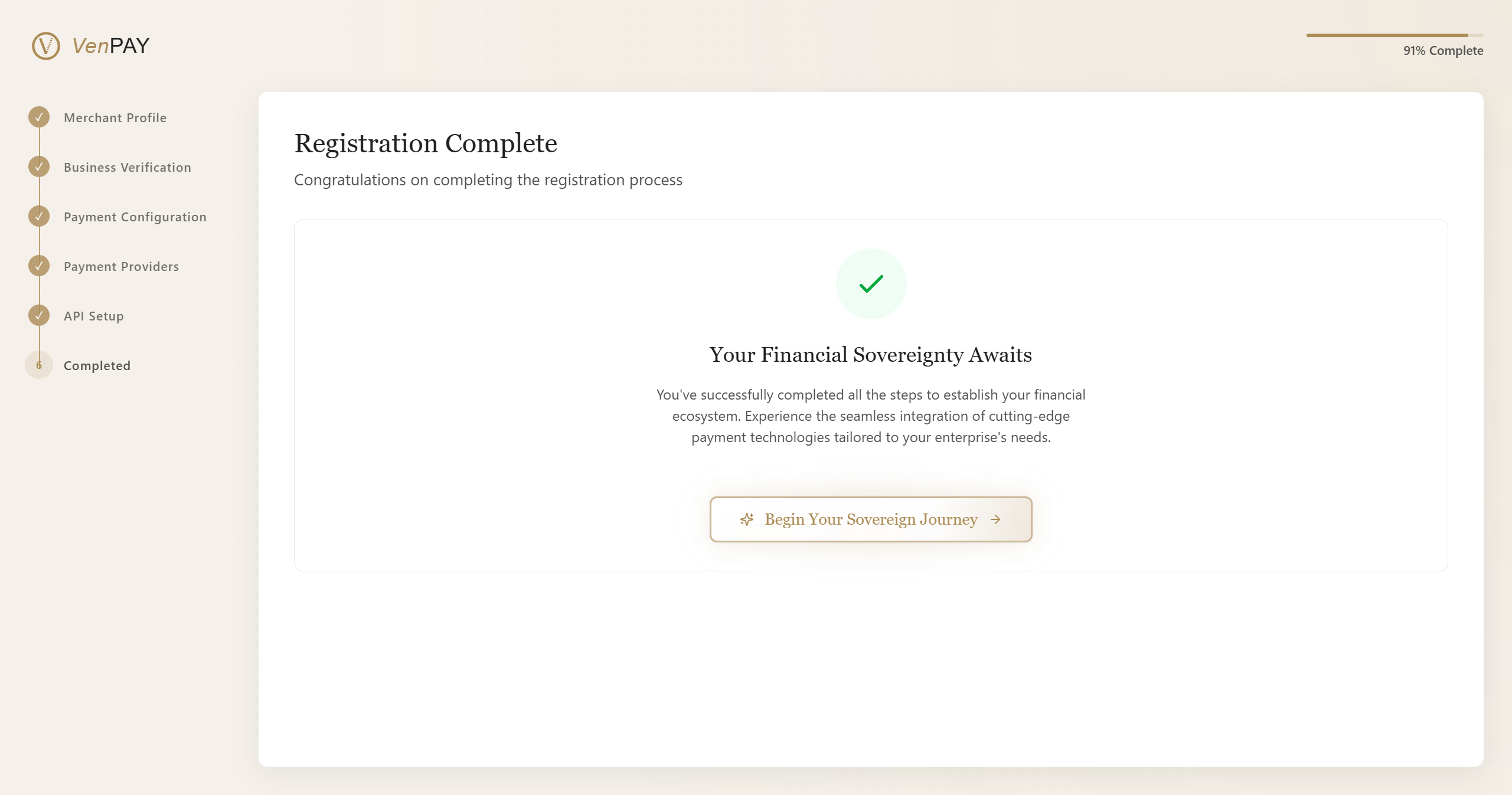 Your Financial Sovereignty Awaits