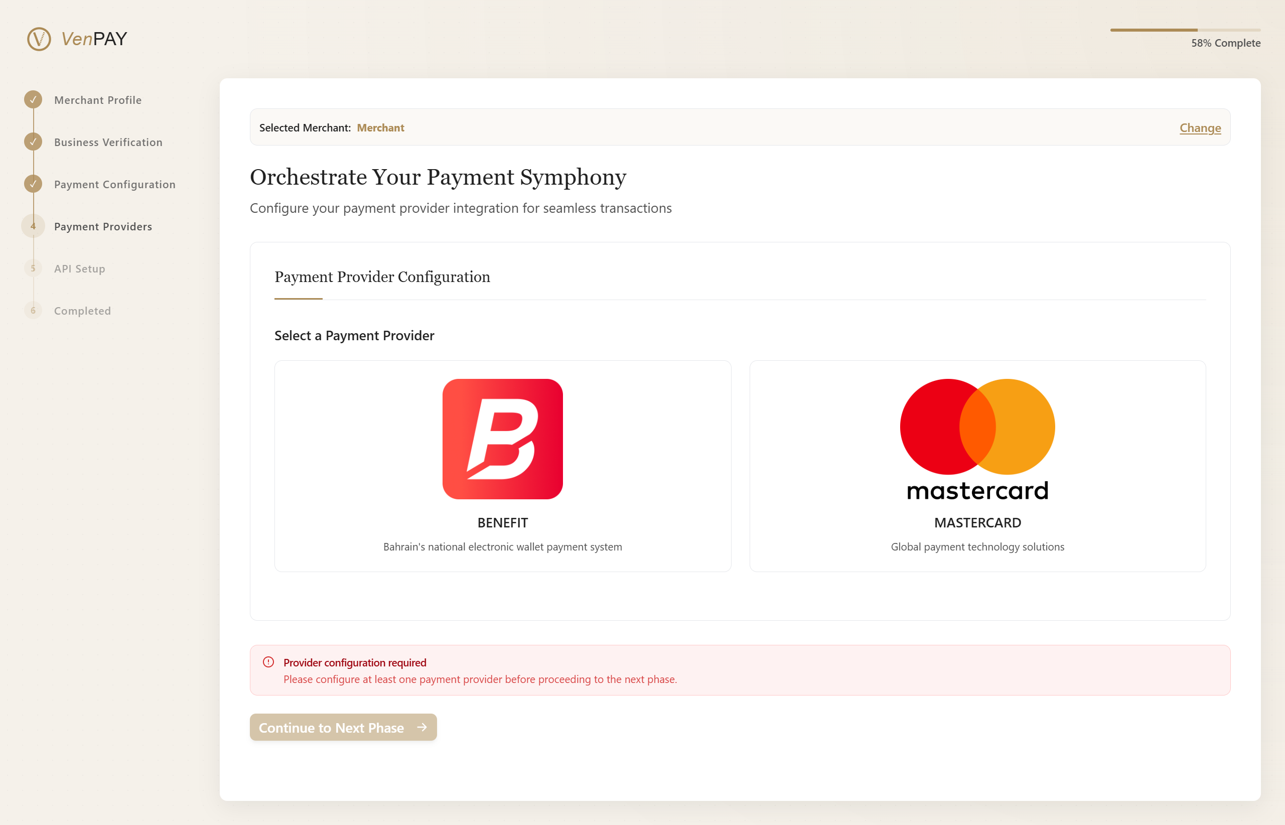 Benefit Payment Gateway